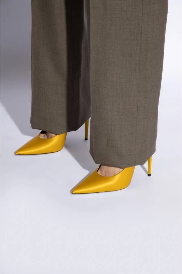 Saint Laurent Monceau stiletto pumps Yellow Dames