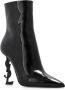 Saint Laurent Zwarte Opyum 110 Hakken Black Dames - Thumbnail 4