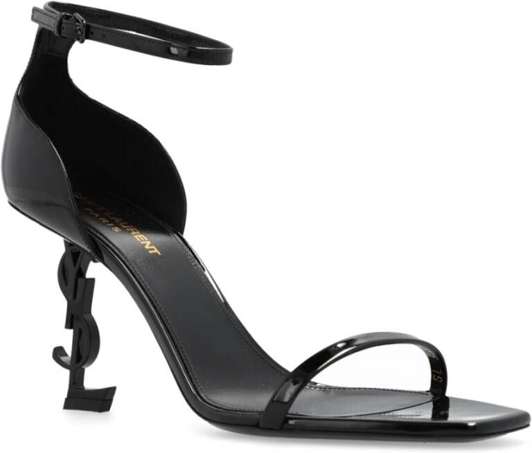 Saint Laurent Opyum hoge hakken sandalen Black Dames