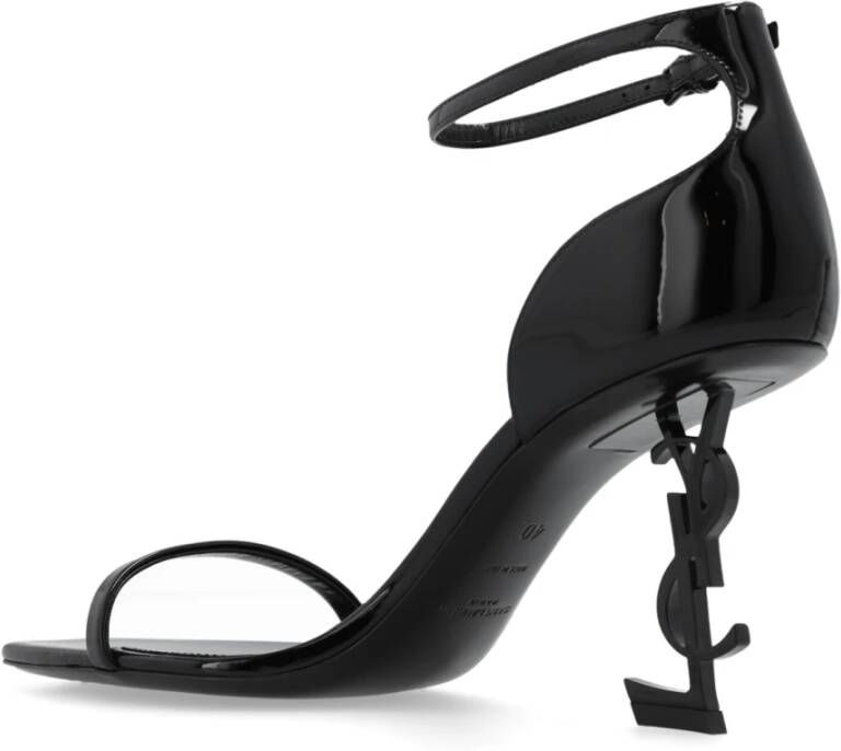 Saint Laurent Opyum hoge hakken sandalen Black Dames