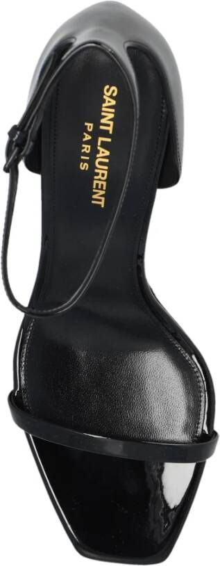 Saint Laurent Opyum hoge hakken sandalen Black Dames