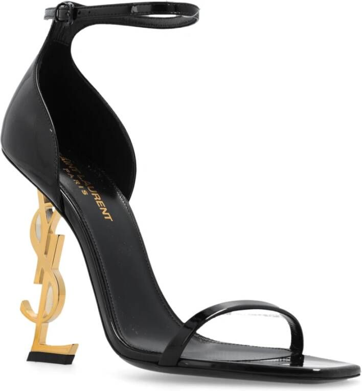 Saint Laurent Opyum hoge hakken sandalen Black Dames