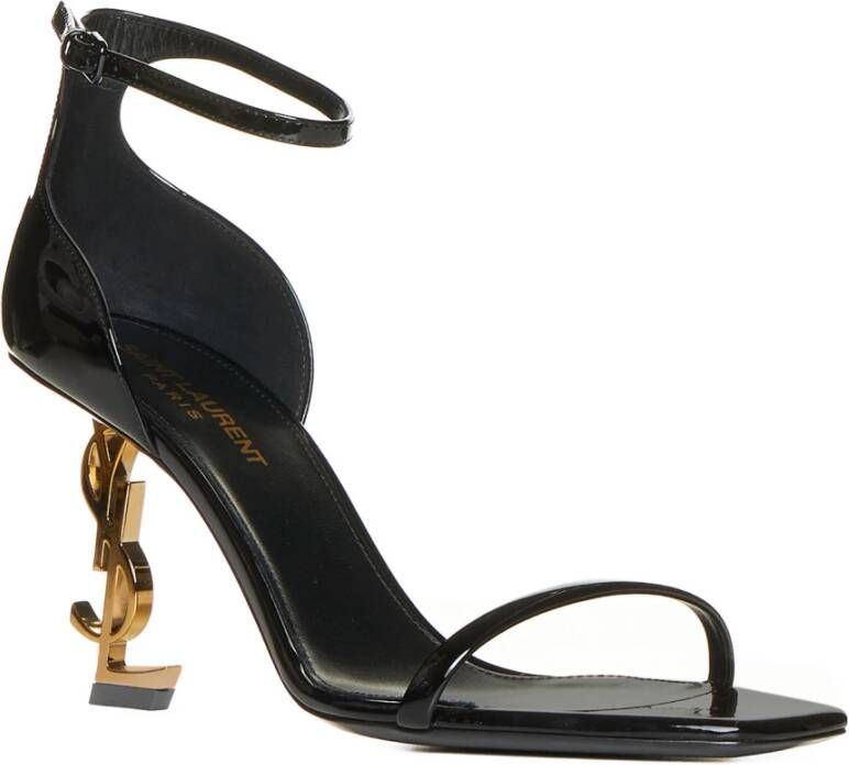 Saint Laurent Opyum Sandalen Black Dames