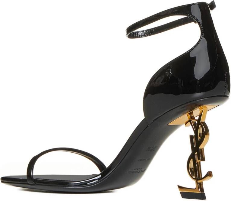 Saint Laurent Opyum Sandalen Black Dames