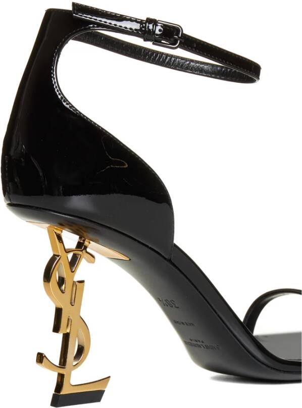 Saint Laurent Opyum Sandalen Black Dames