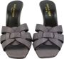 Saint Laurent Paarse Strappy Sandalen Purple Dames - Thumbnail 2