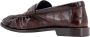 Saint Laurent Paling Leren Loafer met Metalen Monogram Brown Dames - Thumbnail 4