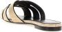 Saint Laurent Paling Leren Platte Sandalen Beige Dames - Thumbnail 3