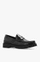 Saint Laurent Klassieke Zwarte Leren Loafers Black Dames - Thumbnail 4