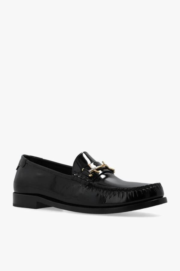 Saint Laurent Penny loafers Black Heren