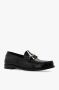 Saint Laurent Leren Loafers met Goudkleurige Hardware Black Heren - Thumbnail 3