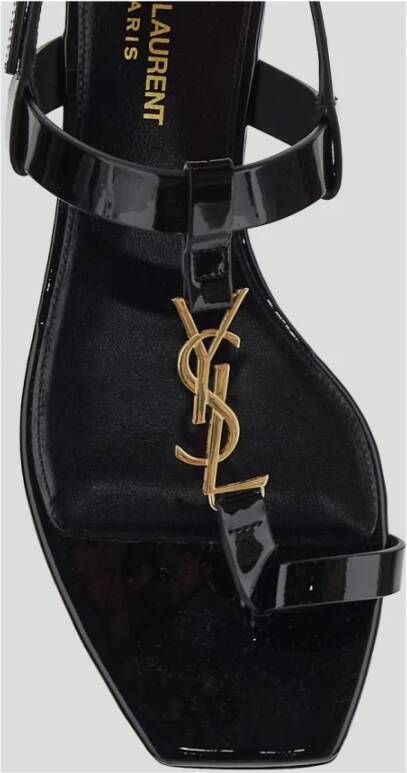 Saint Laurent Platte Damesschoenen voor dagelijks gebruik Black Dames