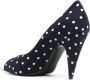 Saint Laurent Polka Dot-Print Pumps Blue Dames - Thumbnail 3