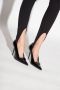 Saint Laurent Klassieke Zwarte Leren Pumps Black Dames - Thumbnail 6