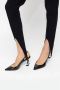 Saint Laurent Elegante Slingback Pumps Black Dames - Thumbnail 6