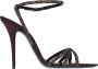 Saint Laurent Sandalen Bruin Brown Dames - Thumbnail 3