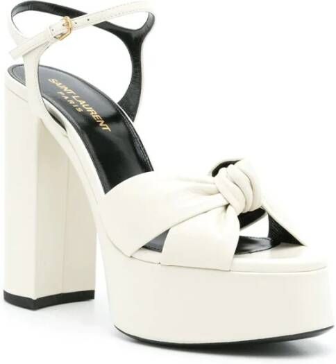 Saint Laurent Hoge hak sandalen Wit Dames