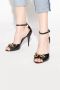 Saint Laurent Zwarte Le Maillon Hoge Hak Sandalen Zwart Dames - Thumbnail 2