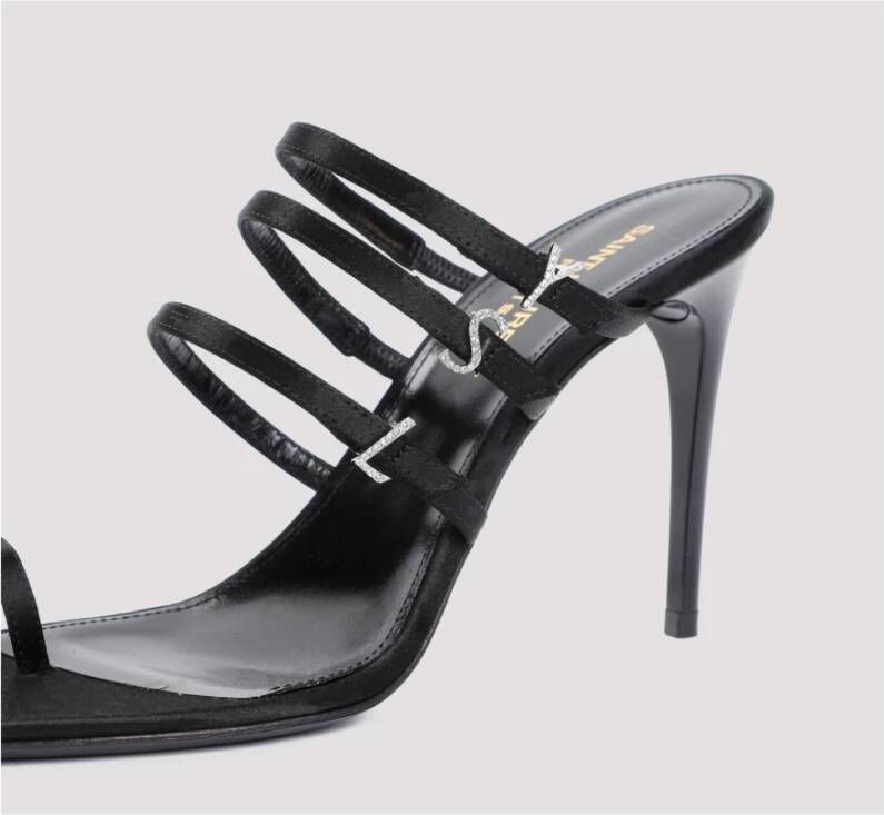 Saint Laurent Sandals Black Dames