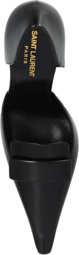 Saint Laurent Schoenen met hak Dorsay Black Dames