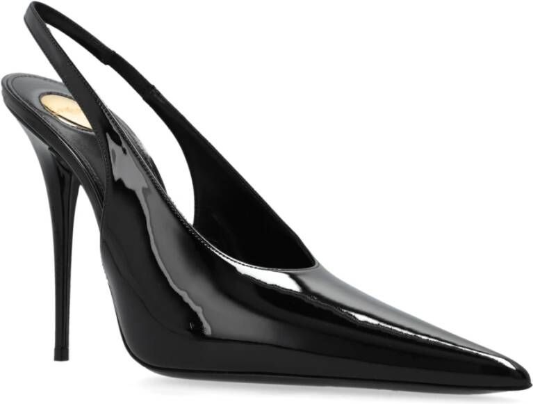 Saint Laurent Schoenen met hak Lentracte Black Dames