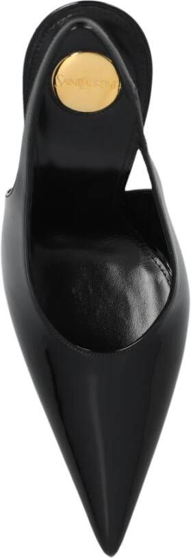 Saint Laurent Schoenen met hak Lentracte Black Dames