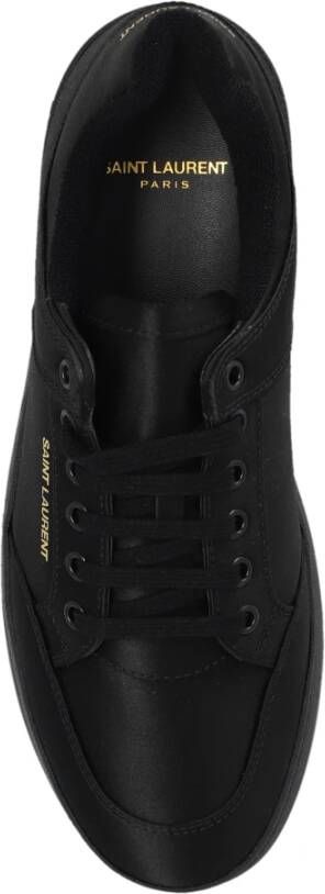 Saint Laurent Sl51 Low satin sneakers Black Dames