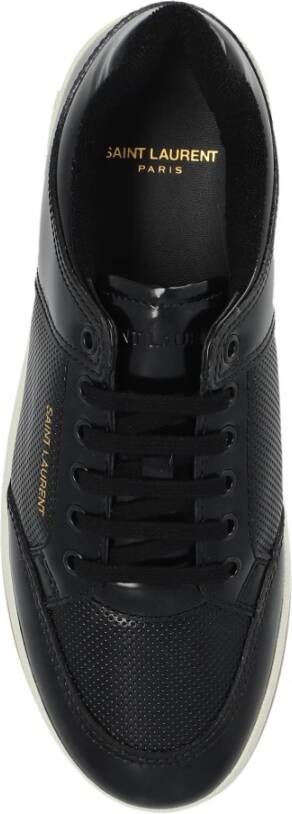 Saint Laurent Sl51 Low satin sneakers Black Dames