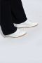 Saint Laurent Witte Lage Veterschoenen van Leer White Heren - Thumbnail 3