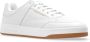 Saint Laurent Witte Lage Veterschoenen van Leer White Heren - Thumbnail 5