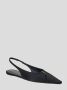 Saint Laurent Sling-Back Schoen in Babylon Stijl Black Dames - Thumbnail 2