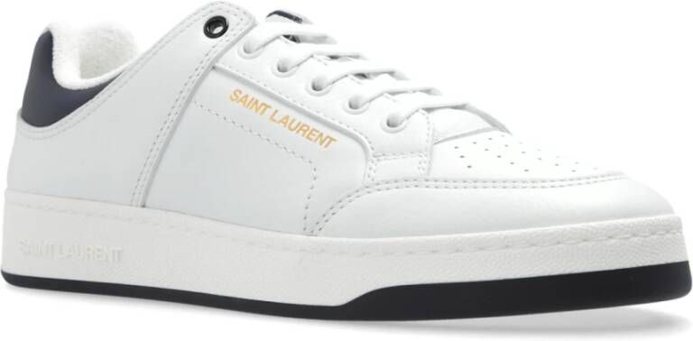 Saint Laurent Sneakers Sl 61 White Dames