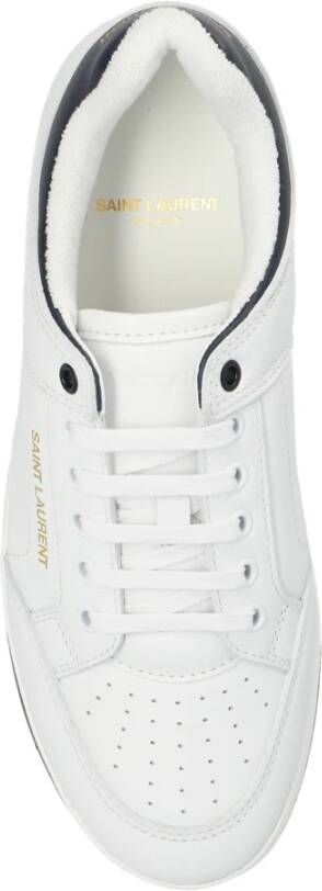 Saint Laurent Sneakers Sl 61 White Dames