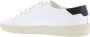 Saint Laurent Witte Sneakers met Swen Inscriptie White Heren - Thumbnail 3