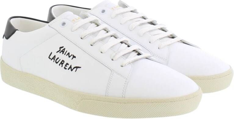 Saint Laurent Sneakers Wit Heren