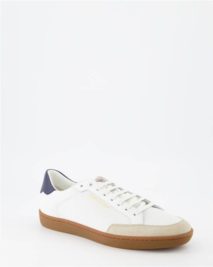 Saint Laurent Court Clic Leren Sneakers White Heren - Foto 3