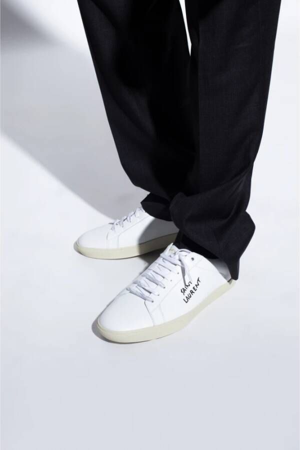 Saint Laurent Sneakers Wit Heren