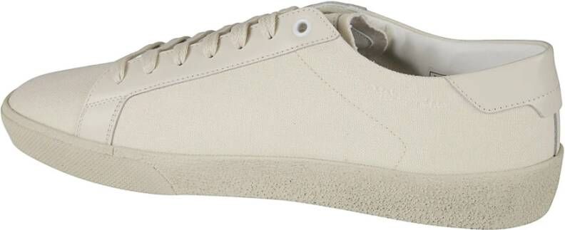 Saint Laurent Klassieke Court Sl 06 Sneakers Wit Heren