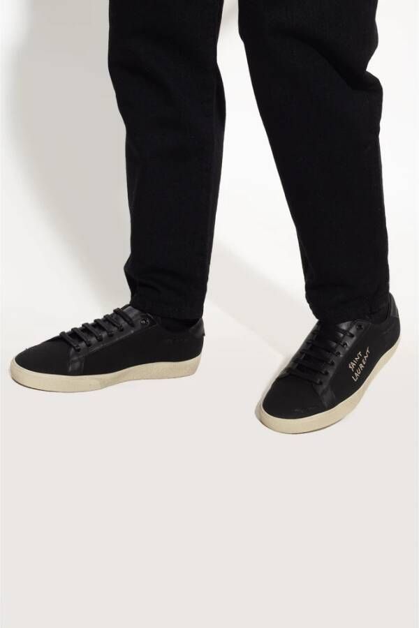 Saint Laurent Sneakers Zwart Heren