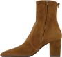 Saint Laurent Stijlvolle Booties voor Trendy Vrouwen Brown Dames - Thumbnail 3