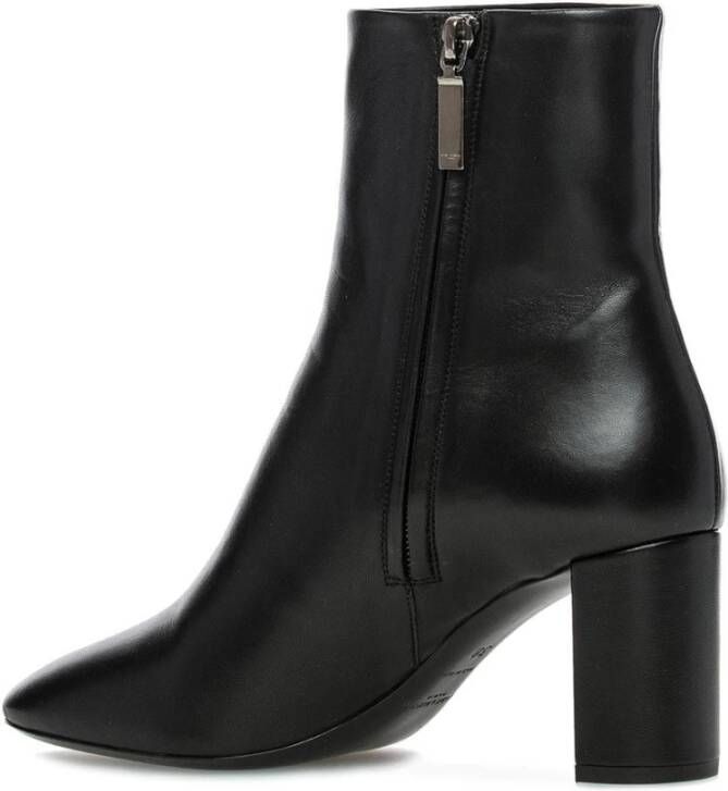 Saint Laurent Stijlvolle Enkellaarzen Black Dames