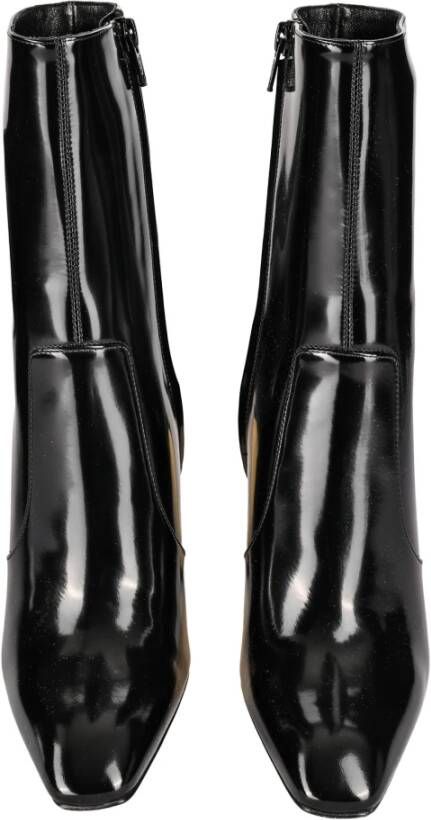 Saint Laurent Stijlvolle Enkellaarzen Black Dames