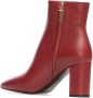 Saint Laurent Stijlvolle Enkellaarzen Red Dames - Thumbnail 3