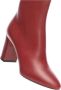 Saint Laurent Stijlvolle Enkellaarzen Red Dames - Thumbnail 4