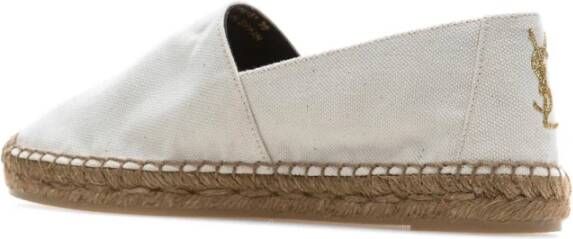 Saint Laurent Stijlvolle Espadrilles voor Zomeroutfits Beige Dames