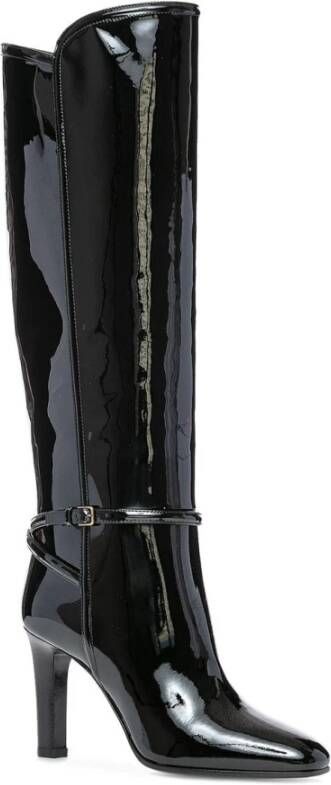 Saint Laurent Stijlvolle Kniekousen Black Dames