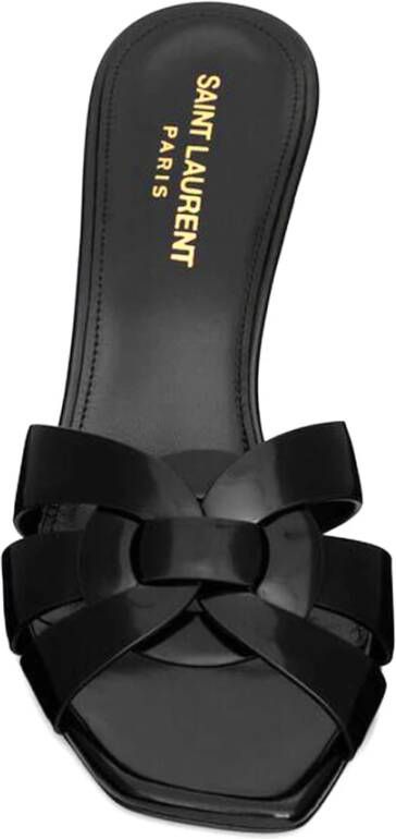 Saint Laurent Stijlvolle Mules voor Trendy Vrouwen Black Dames