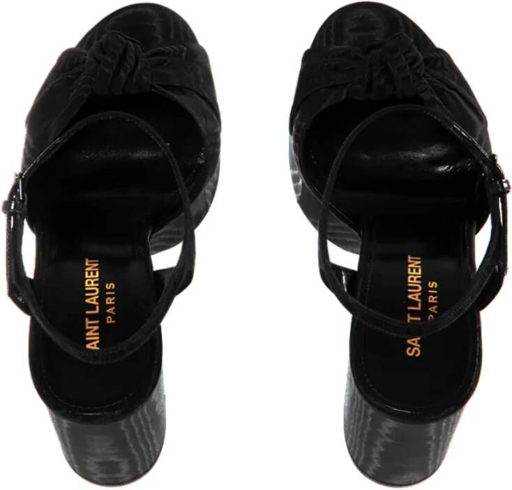 Saint Laurent Stijlvolle Sandalen Black Dames