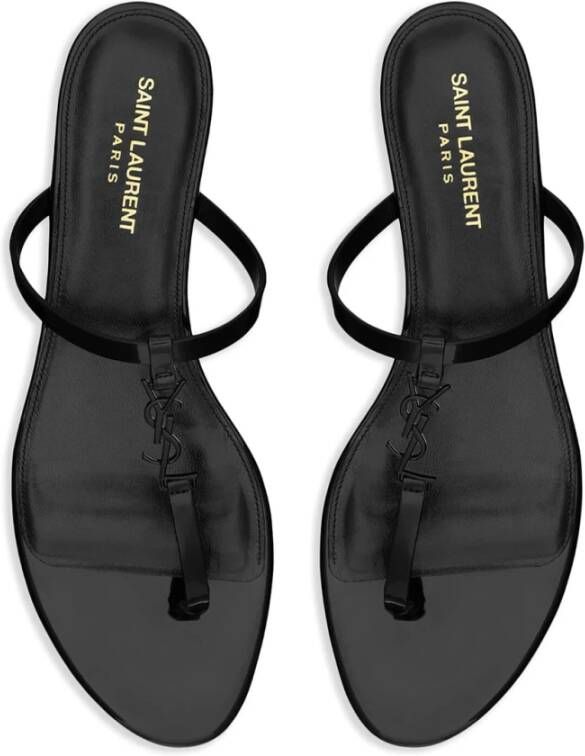 Saint Laurent Stijlvolle Sandalen voor de Zomer Black Dames