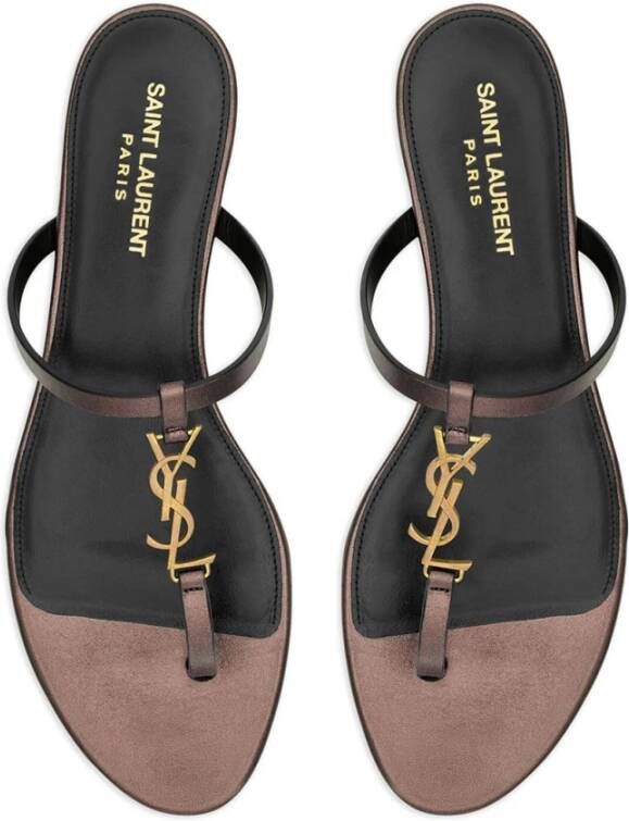 Saint Laurent Stijlvolle Sandalen voor de Zomer Black Dames